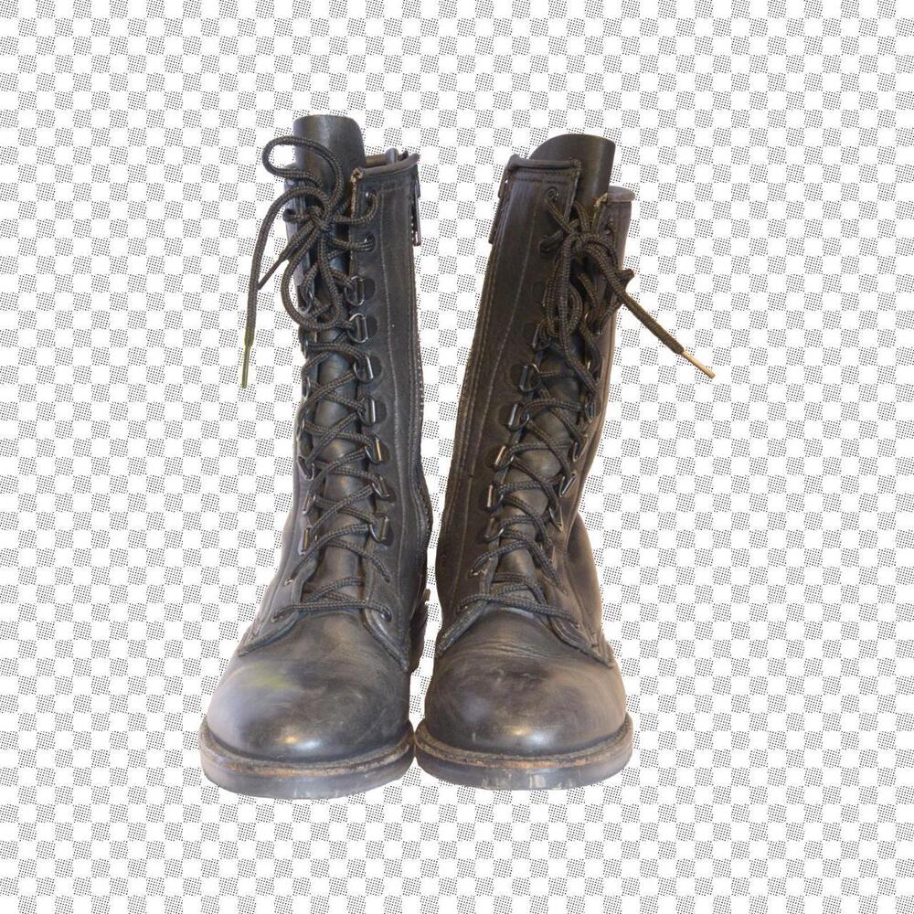 Harley Davidson Men's Black and Brown Boot